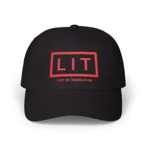 LIT Embroidered Hat - Red Logo