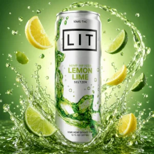 10mg Lemon Lime Seltzer 12oz 4-pack